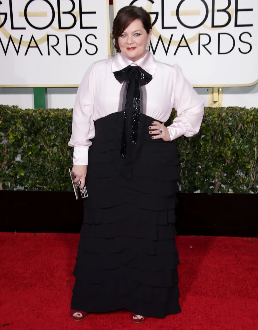 Melissa McCarthy's Body Evolution January 2015