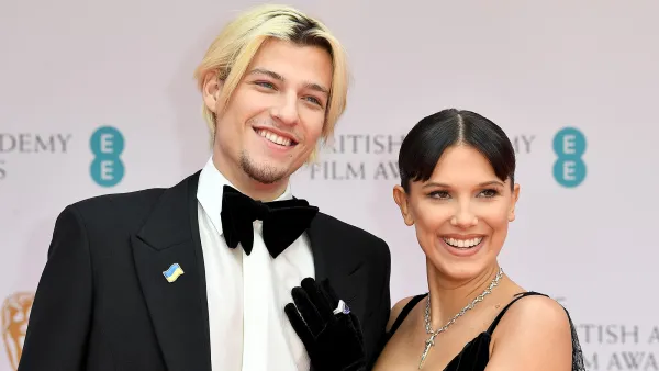 Millie Bobby Brown and Jake Bongiovi Make Their Red Carpet Debut at the BAFTAs: Photos