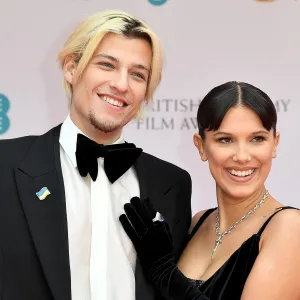 Millie Bobby Brown and Jake Bongiovi Make Their Red Carpet Debut at the BAFTAs: Photos