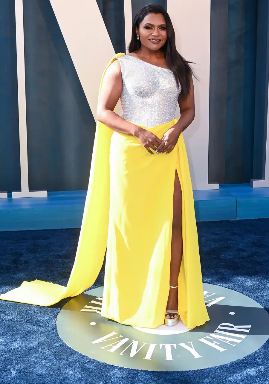 Mindy Kaling Vanity Fair Oscars Party 2022