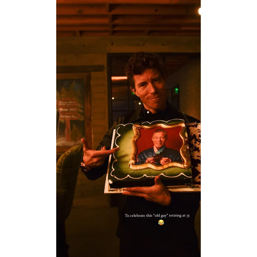 Nina Dobrev Throws Shaun White Retirement Party