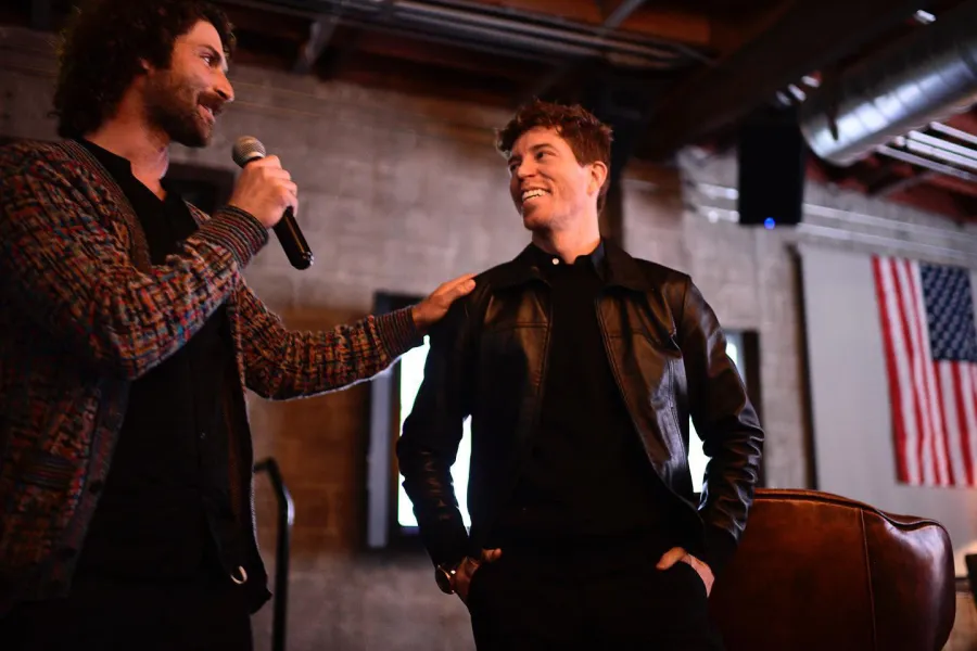 Nina Dobrev Throws Shaun White Retirement Party