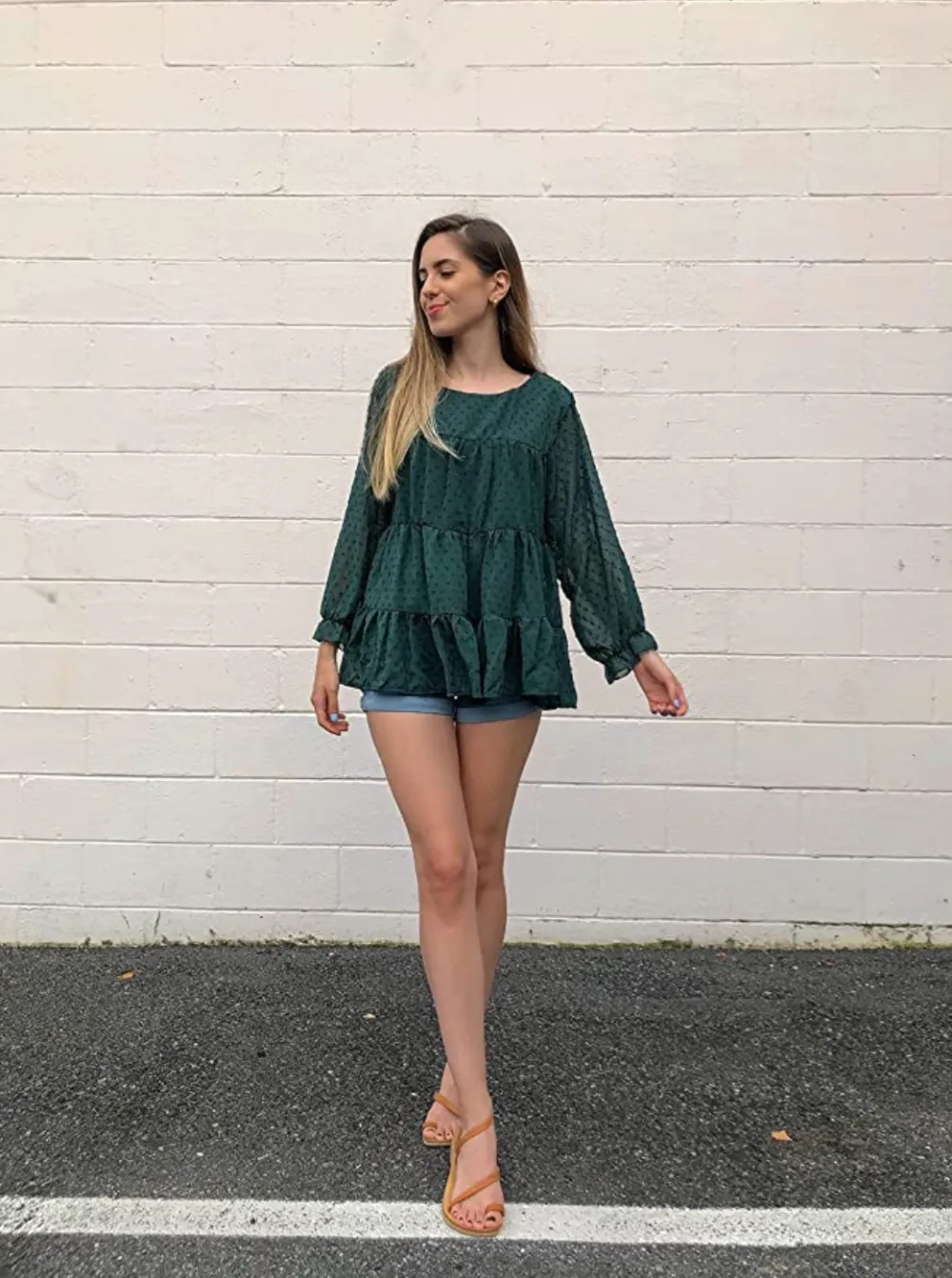 PRETTYGARDEN Women's Loose Chiffon Blouse