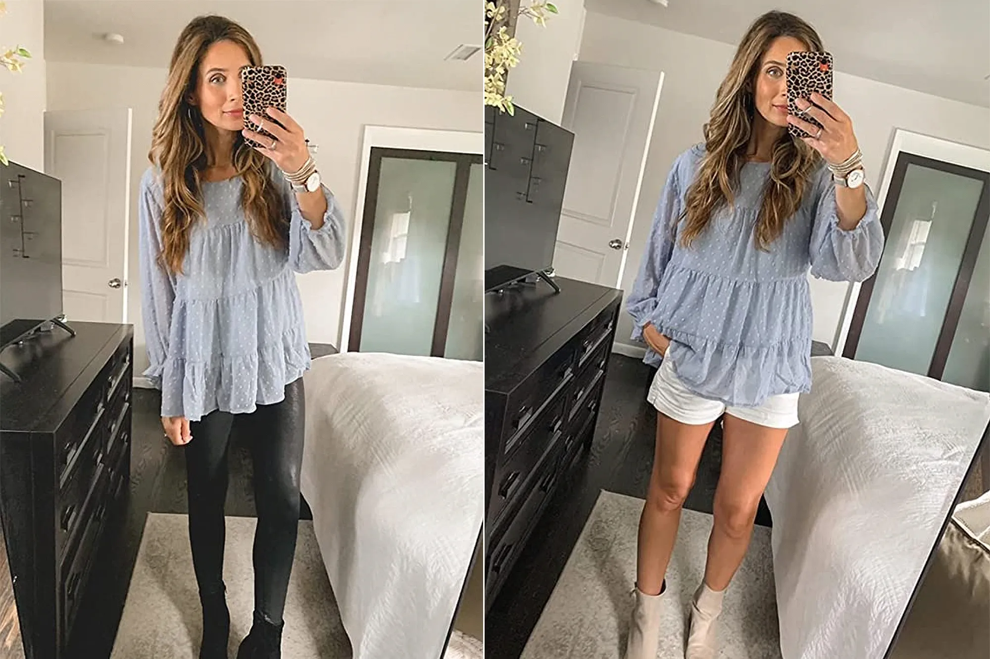 PRETTYGARDEN Women's Loose Chiffon Blouse