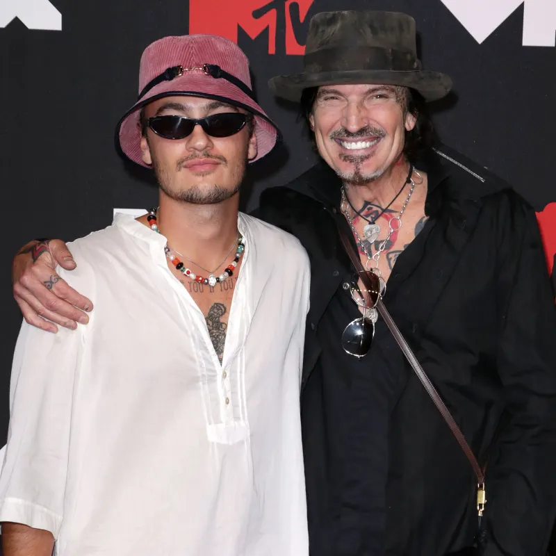 Pamela Anderson Tommy Lee Best Photos With Sons Brandon Dylan Over Years