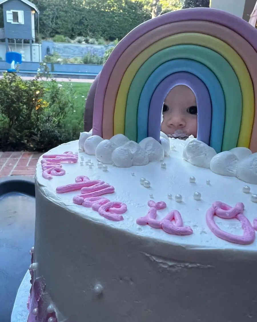 Peek-A-Boo Inside Hilary Duff and Matthew Koma Daughter Mae 1st Birthday