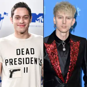 Pete Davidson Makes a Cameo on BFF Machine Gun Kelly Album Mainstream Sellout