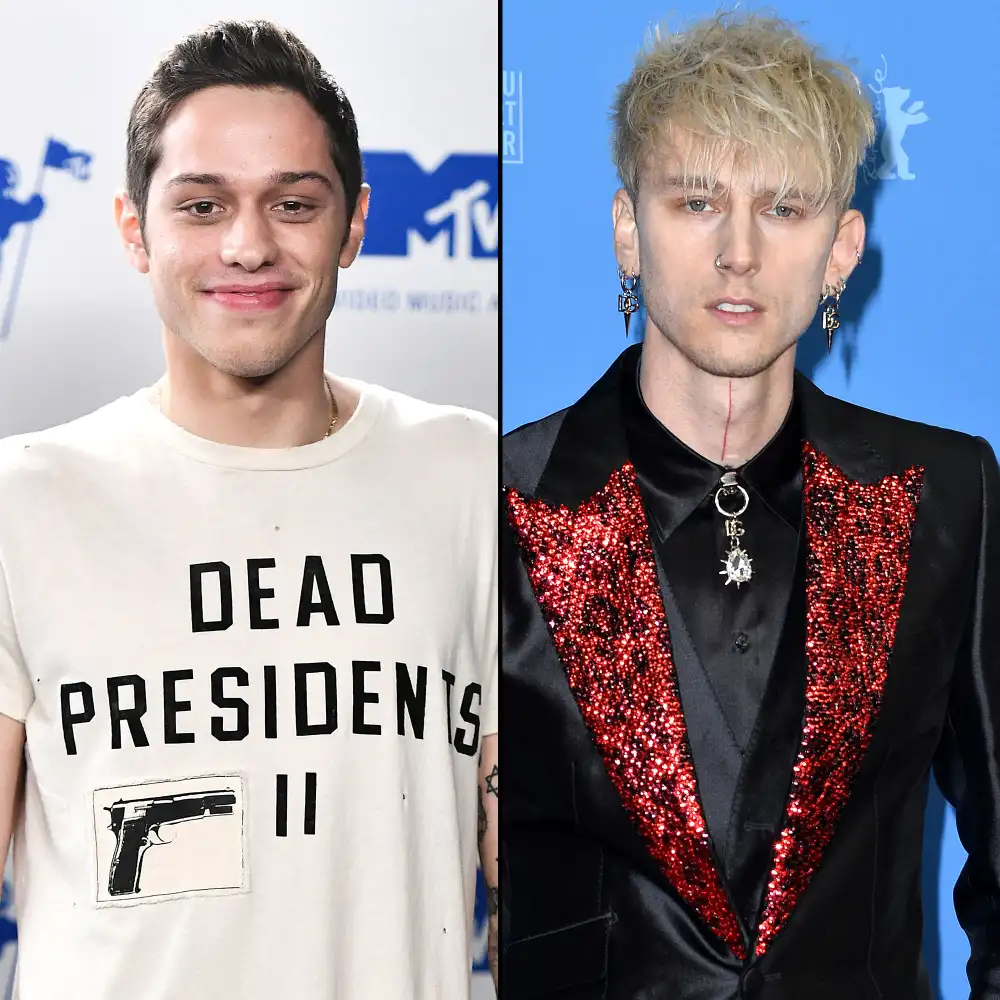 Pete Davidson Makes a Cameo on BFF Machine Gun Kelly Album Mainstream Sellout