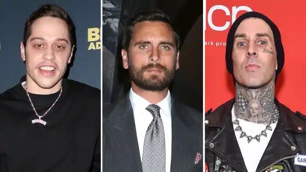 Pete Davidson, Scott Disick and Travis Barker Attend Reign’s Baseball Game