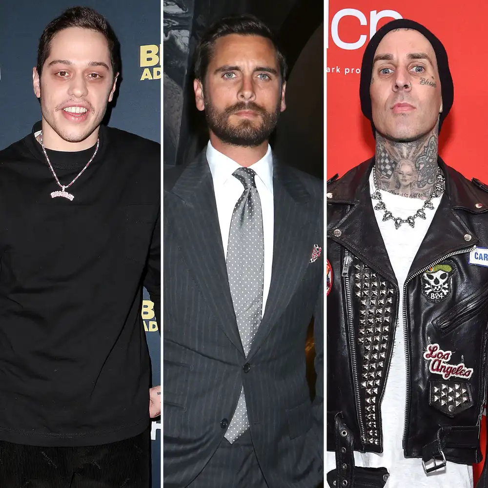 Pete Davidson, Scott Disick and Travis Barker Attend Reign&rsquo;s Baseball Game