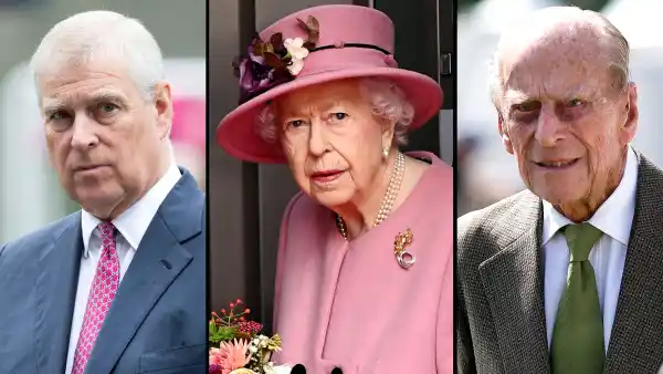 Prince Andrew Joins Queen Elizabeth II at Prince Philip's Memorial Service
