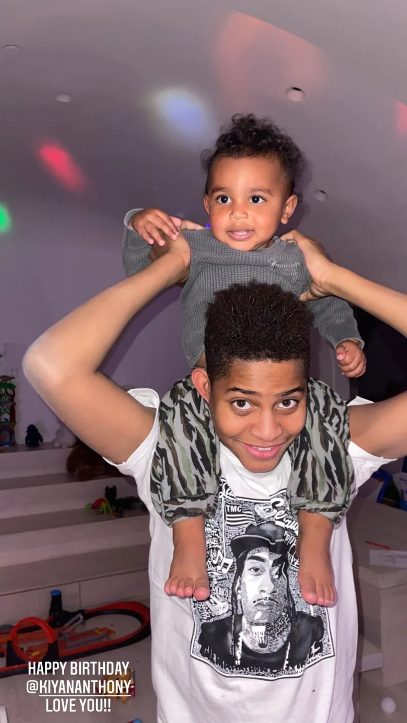 Psalm West's Photo Album Hanging Up High