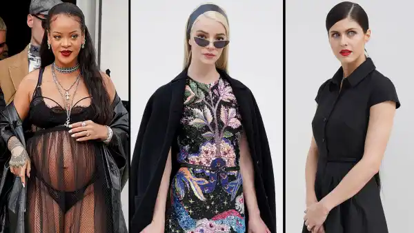 Rihanna! Anya! The Best Celeb Street Style From Paris Fashion Week