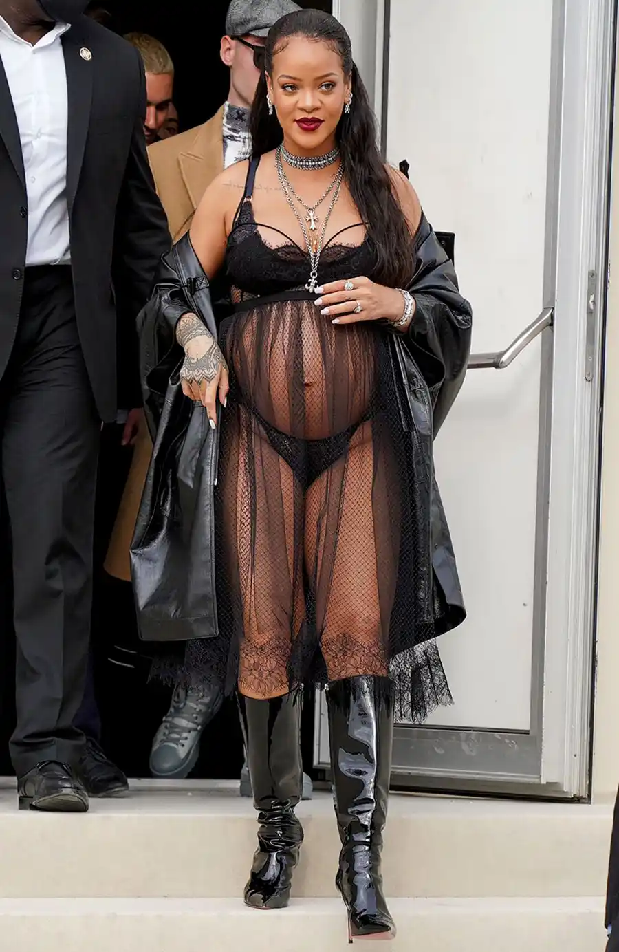 Rihanna! Anya! The Best Celeb Street Style From Paris Fashion Week