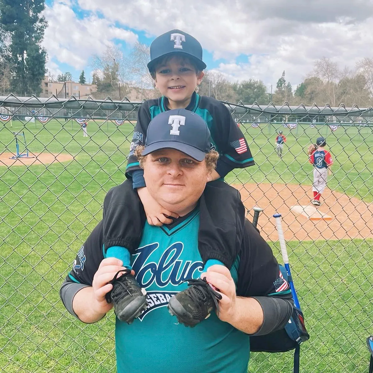 Sandlot Patrick Renna Son Flynn 4 Is Playing Baseball Call Me Coach