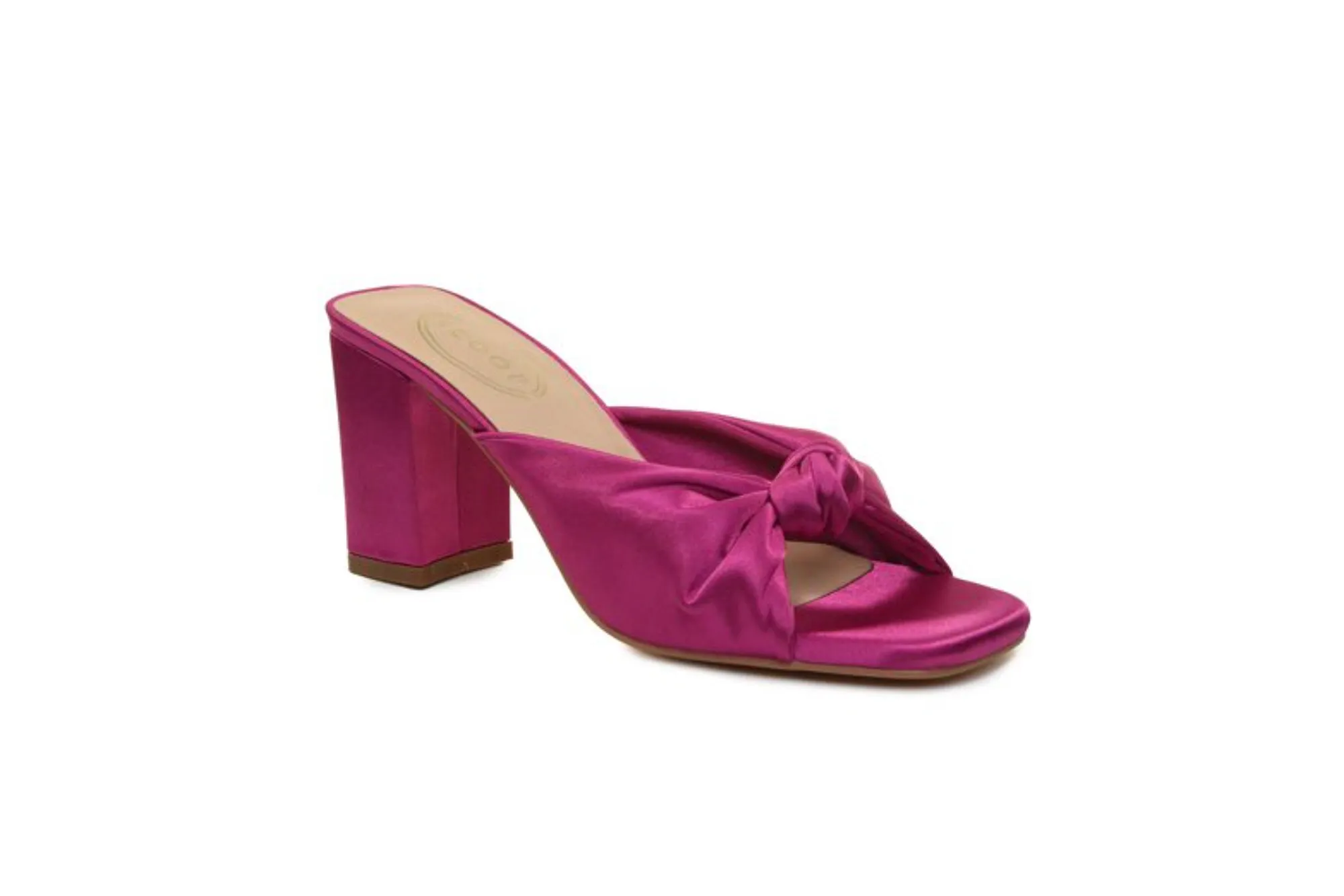 Scoop Women's Knotted Block Heel Sandals