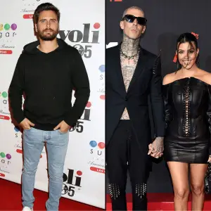Scott Disicks Feelings on Kourtney Kardashian and Travis Barkers Wedding He Wants to Stay Far Away