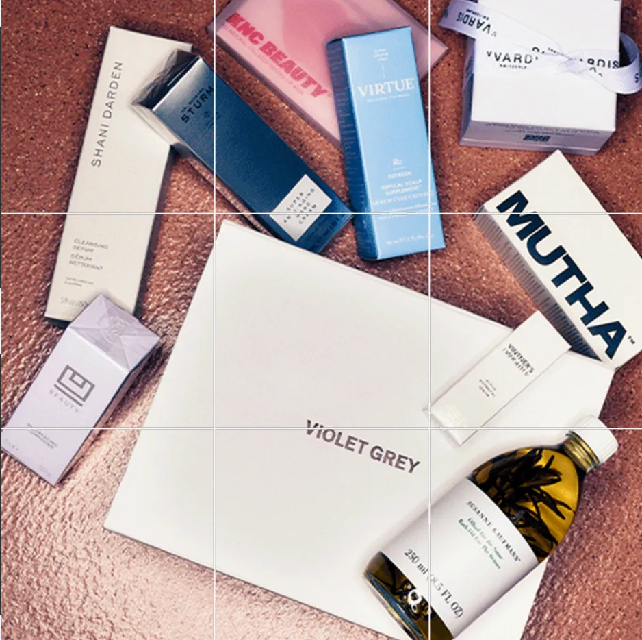 Violet Grey woman made box