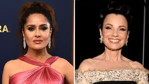 See Salma Hayek and Fran Drescher’s Wardrobe Malfunction at the SAGs