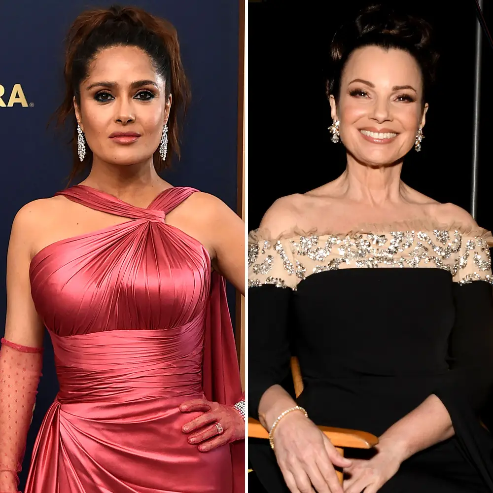 See Salma Hayek and Fran Drescher&rsquo;s Wardrobe Malfunction at the SAGs