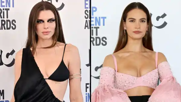 See What Stars Wore Film Independent Spirit Awards Julia Fox Lily James
