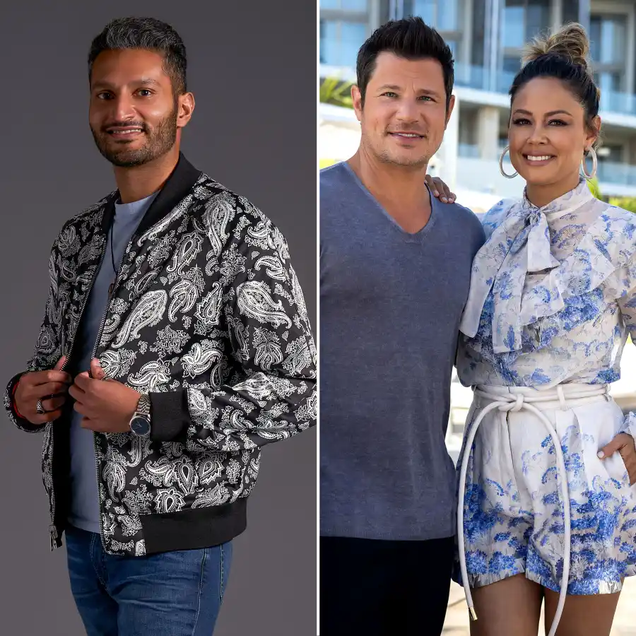 Shake vs Everyone Love Is Blind Reunion Abhishek Chatterjee Nick Lachey, Vanessa Lachey