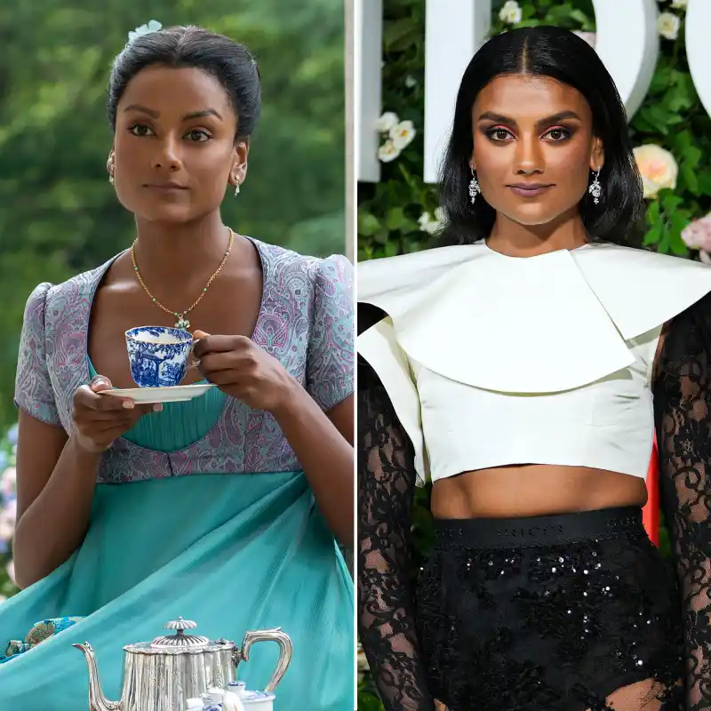 Simone Ashley Bridgerton Cast What Rege Jean Page Phoebe Dynevor and More Look Like in Real Life