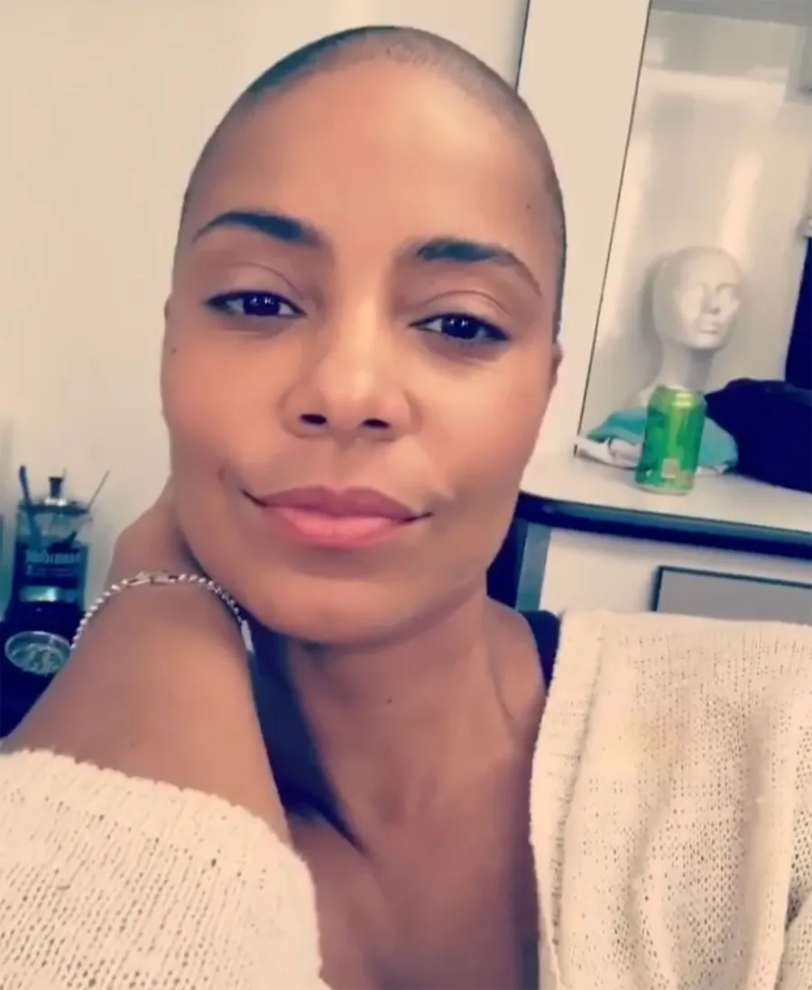 Stars With Shaved Heads Sanaa Lathan