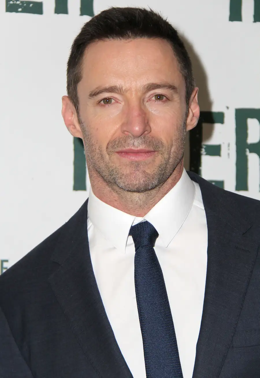 Stars With Shaved Heads Hugh Jackman