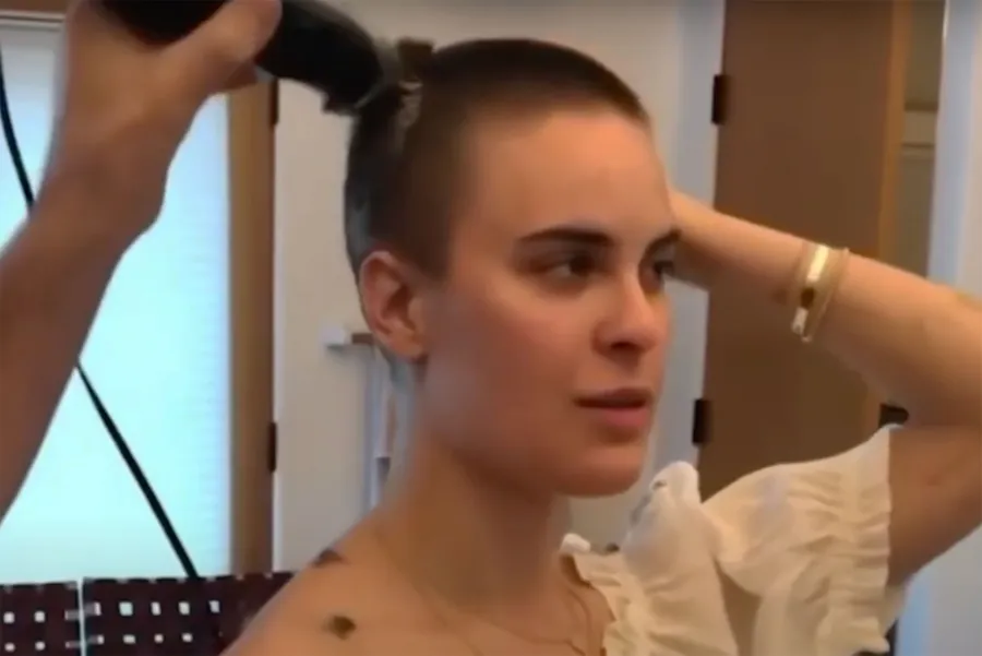 Stars With Shaved Heads Tallulah Belle Willis