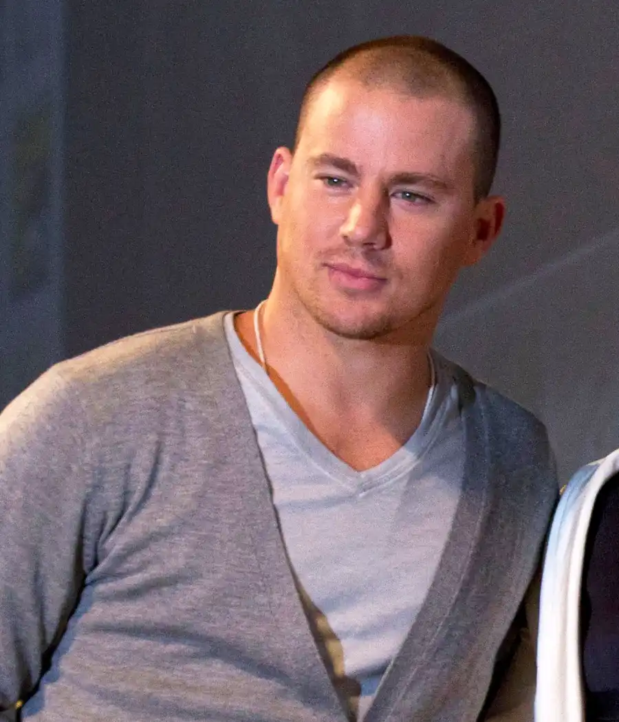 Stars With Shaved Heads Channing Tatum