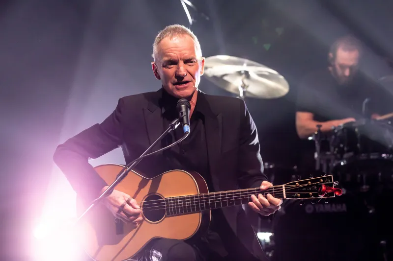Sting Sings 'Russians' for Ukraine Refugees in Rare Performance