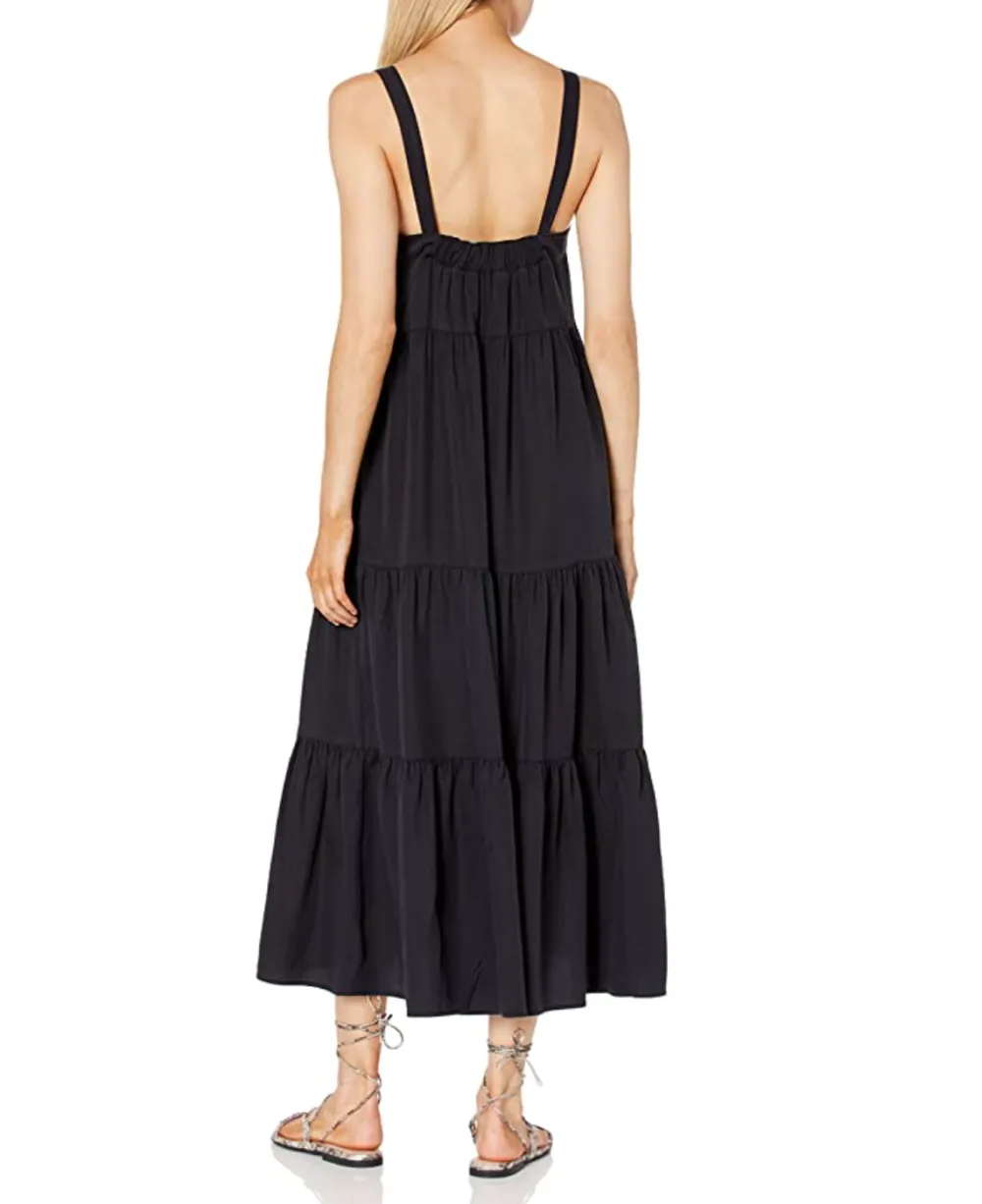 The Drop Women's Britt Tiered Maxi Tent Dress