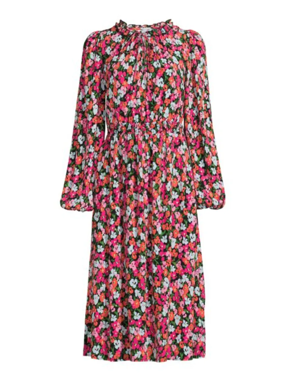 The Get Women's Poet Sleeve Midi Dress