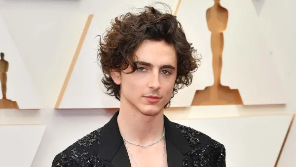 OSCARS 2022 Timothee Chalamet Practically Goes Shirtless Oscars
