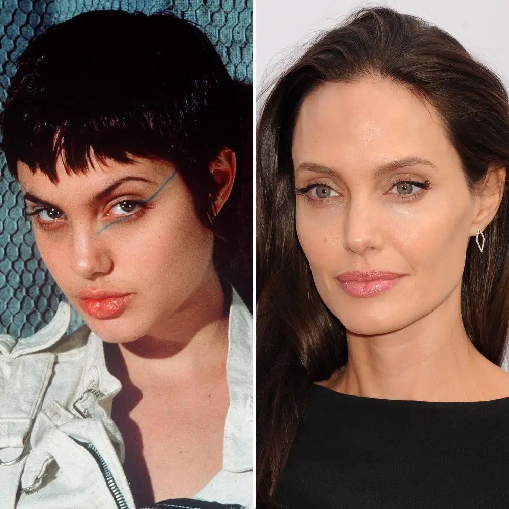 Watch Angelina Jolie&rsquo;s Face Morph Through the Years, From 1991 to Today 1995-2016