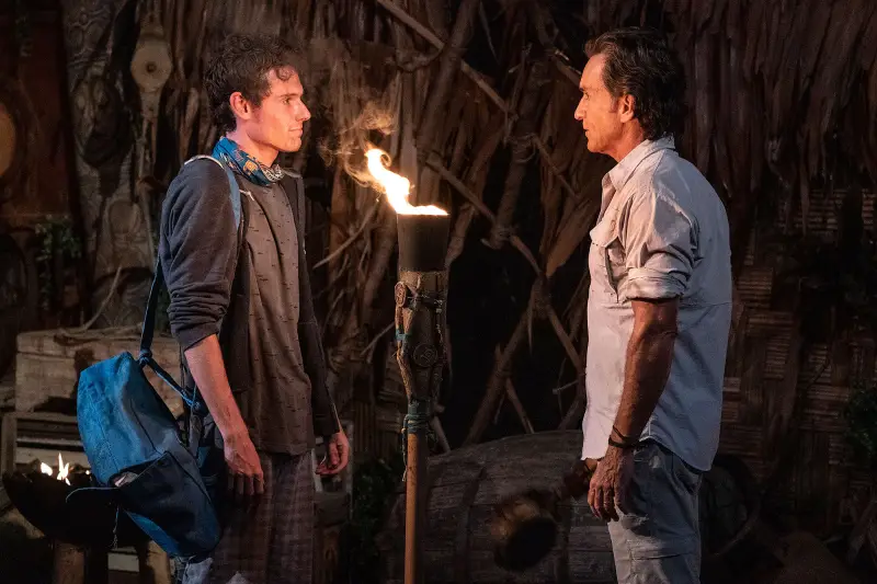 Zach Wurtenberger and Jeff Probst Survivor 42 Zach Wurtenberger Exit Interview