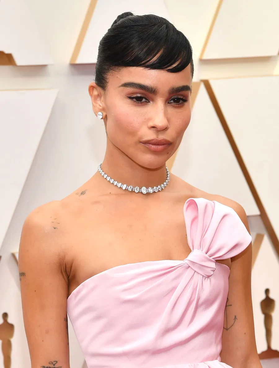 Zoe Kravitz Beauty Gallery Oscars 2022