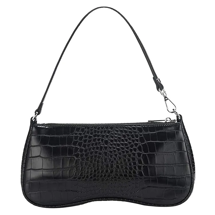 black baguette bag