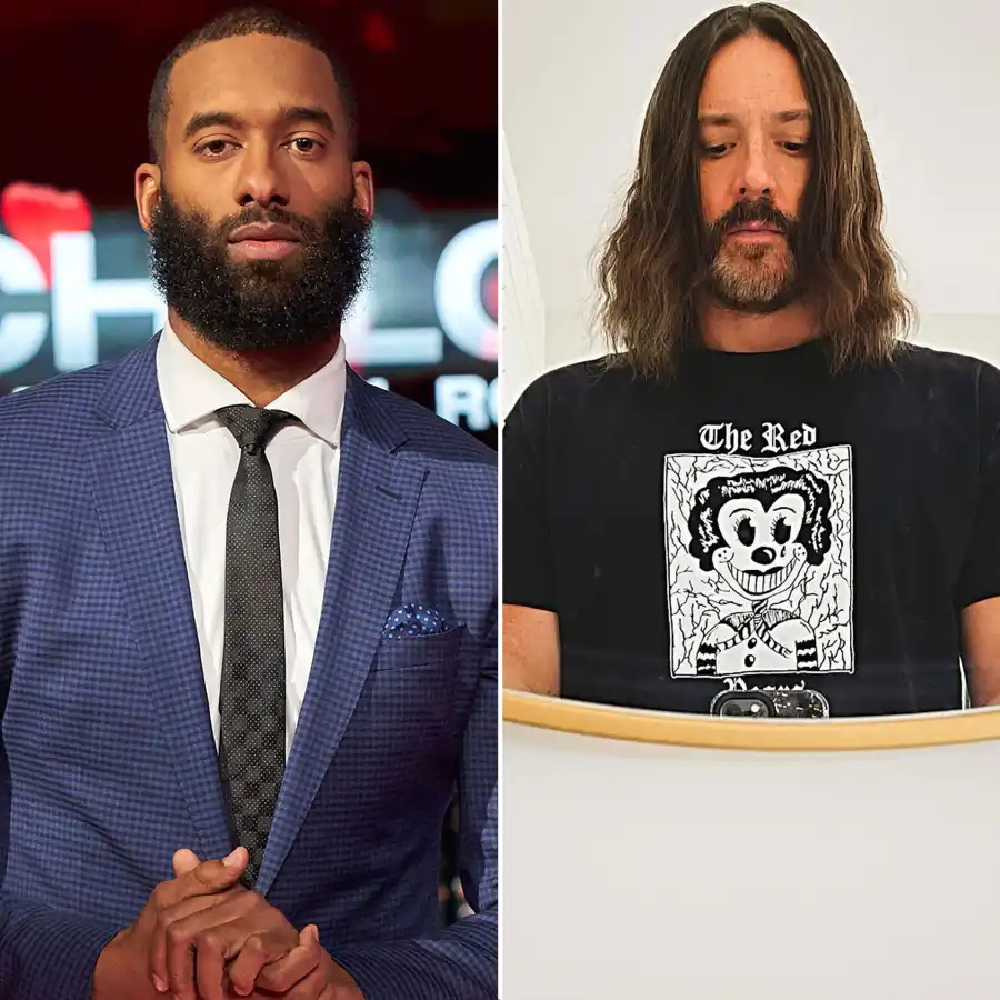 Matt James and Steve Kazee Dudes Showing Off Their Beards