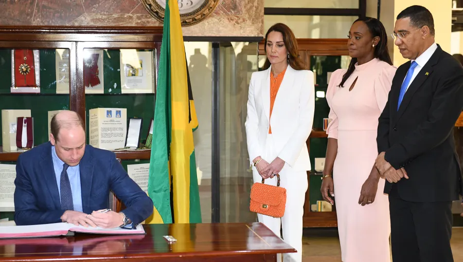 Catherine Duchess of Cambridge and Prince William Royal visit to the Caribbean - 23 Mar 2022