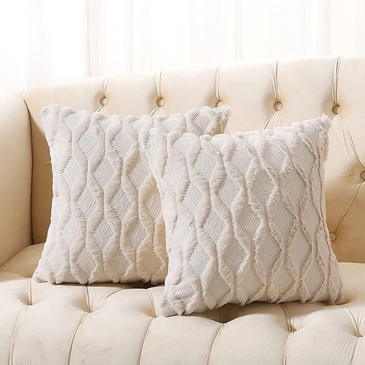 ivory throw pillows