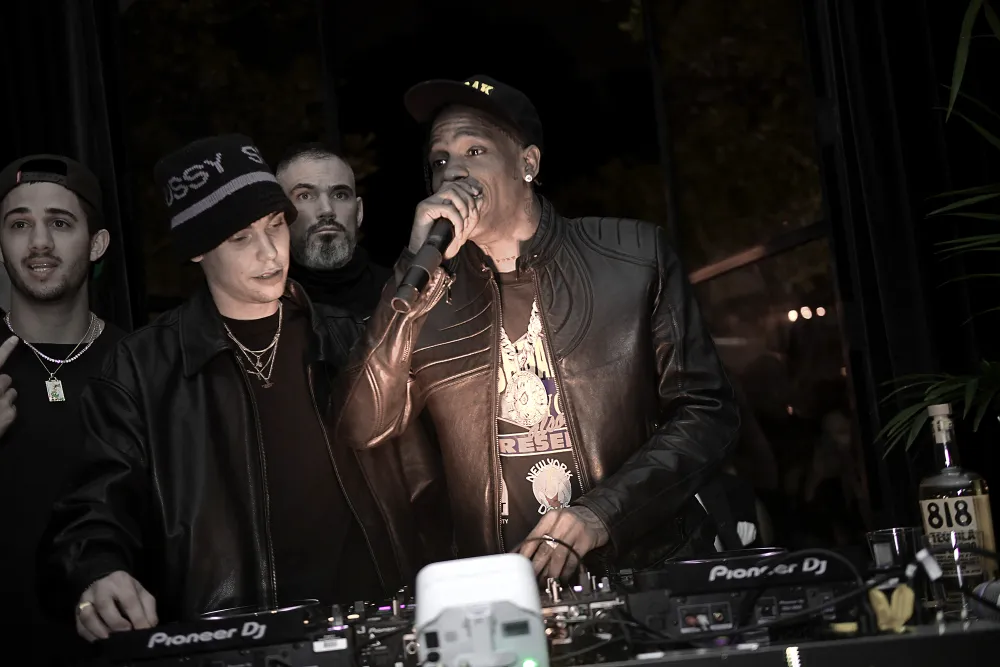 Kylie Jenner&rsquo;s Ex Tyga Supports Travis Scott at 1st Performance Since Astroworld Tragedy