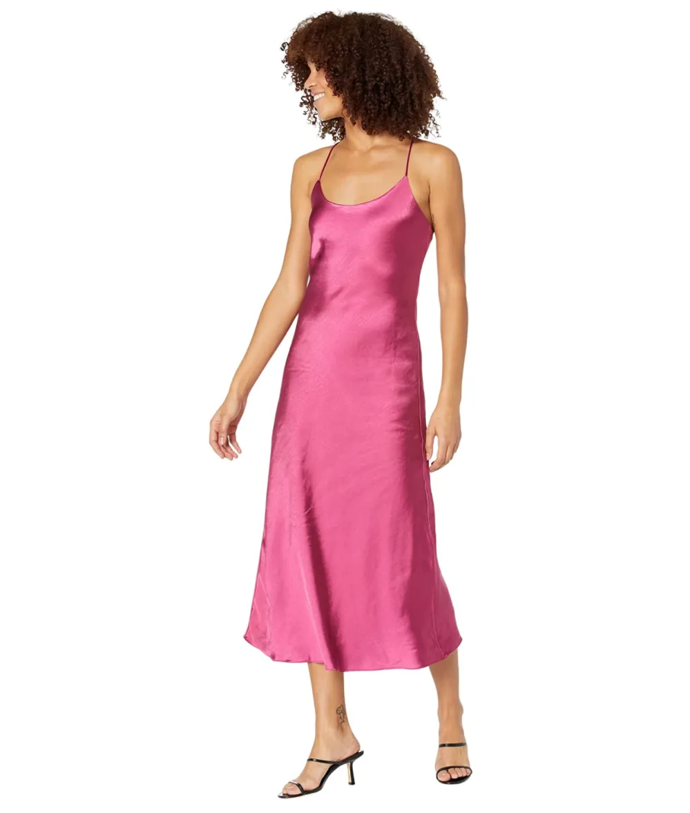 line and dot Makena Midi Dress