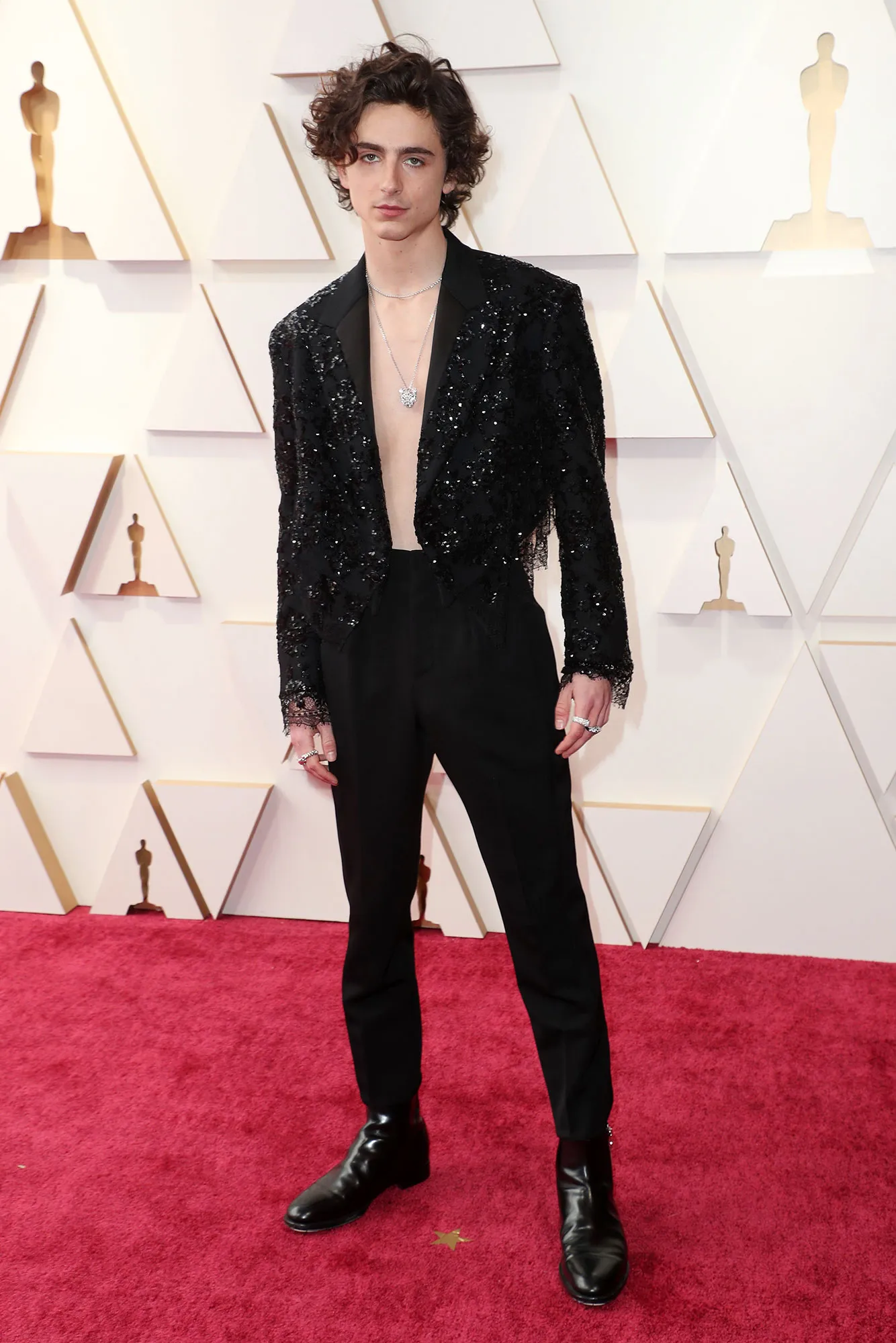oscars 2022 hunks Timothee Chalamet