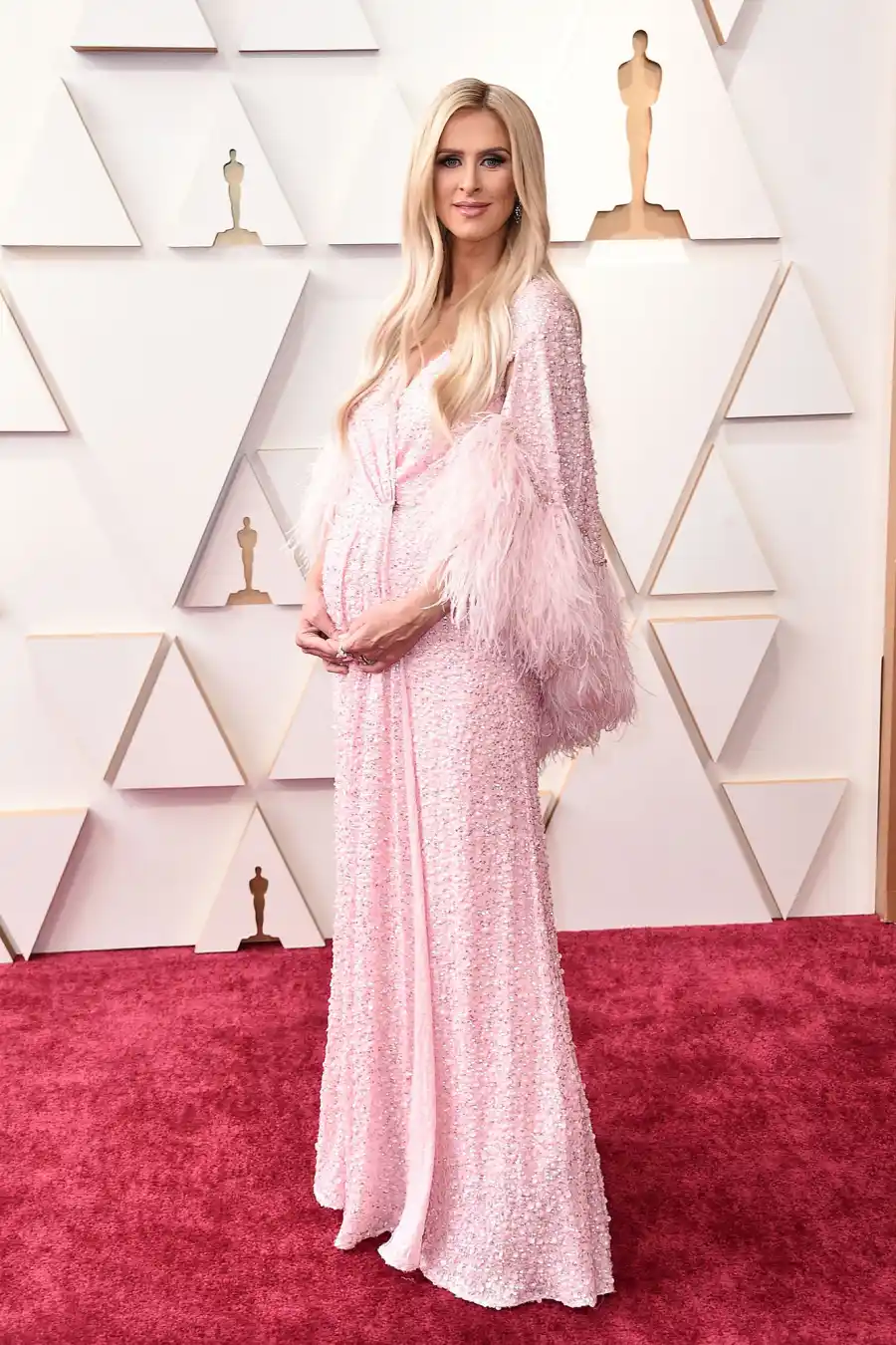 oscars 2022 red carpet Nicky Hilton