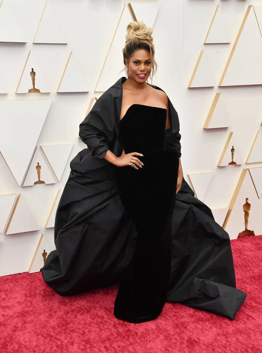 oscars 2022 red carpet Laverne Cox