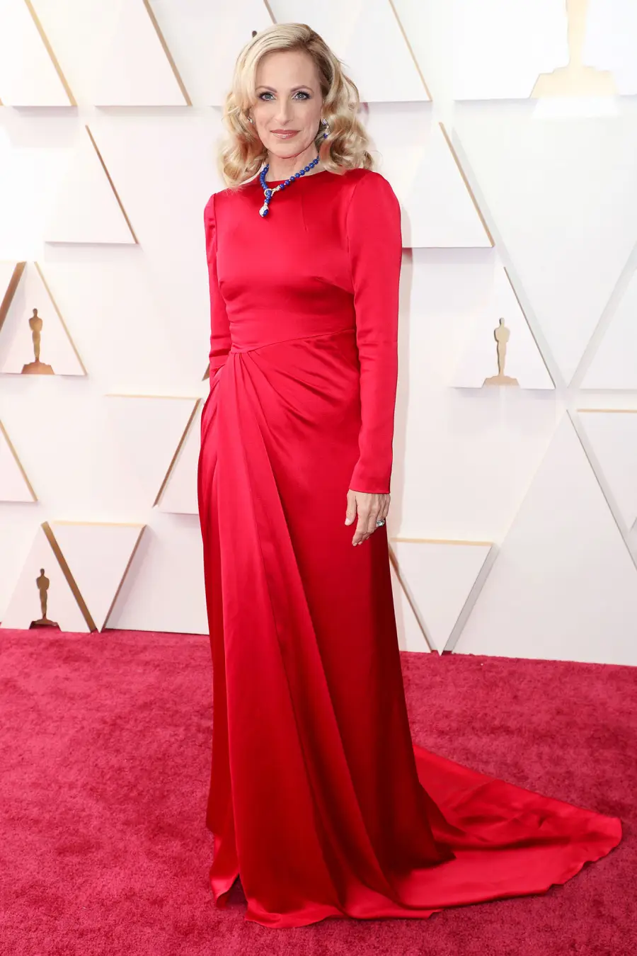 oscars 2022 red carpet Marlee Matlin