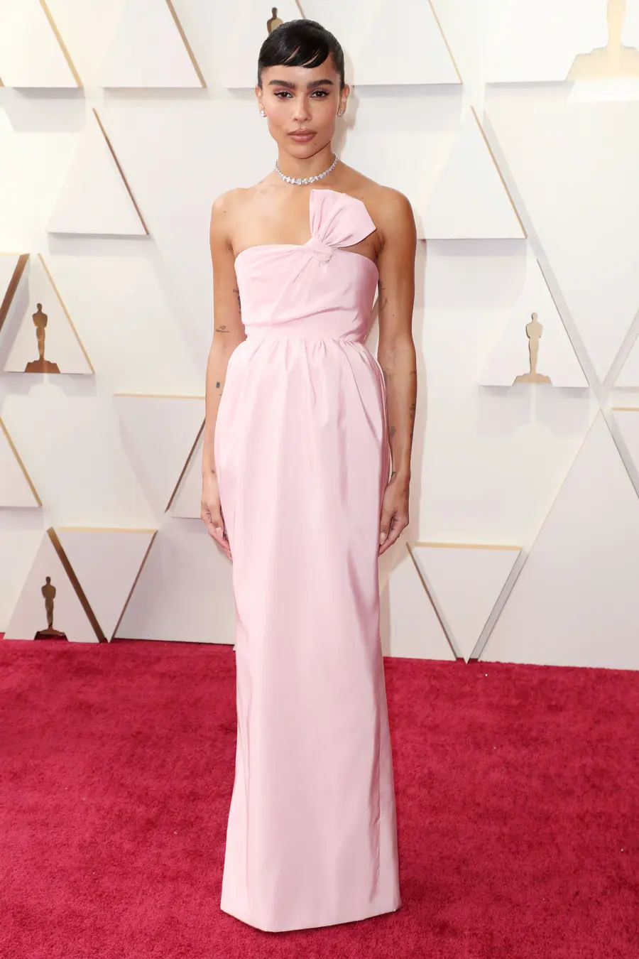 oscars 2022 red carpet Zoe Kravitz
