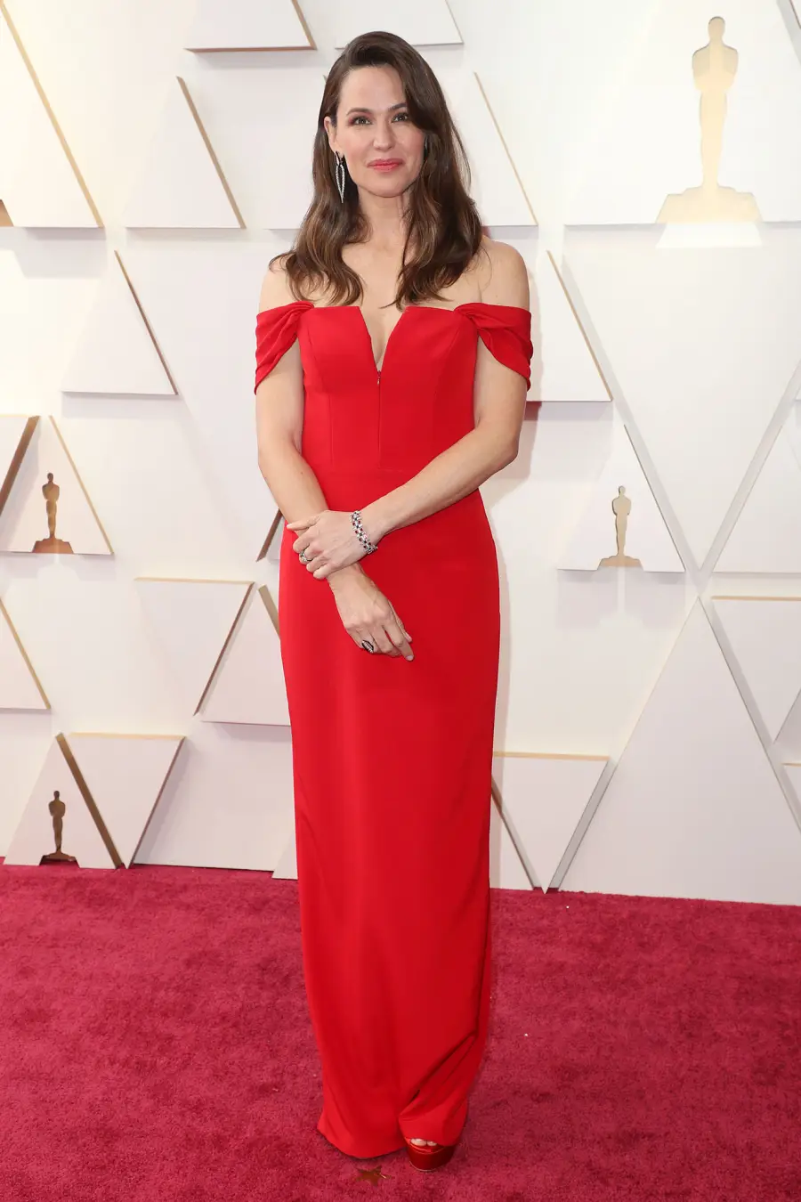 oscars 2022 red carpet Jennifer Garner